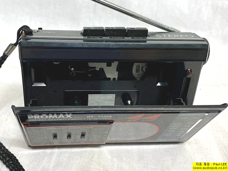 Promax MS-330ES 미니 카세트 라디오, Made in Korea - 빈티지 오디오 콘텐츠와 판매, 오디오퍼브